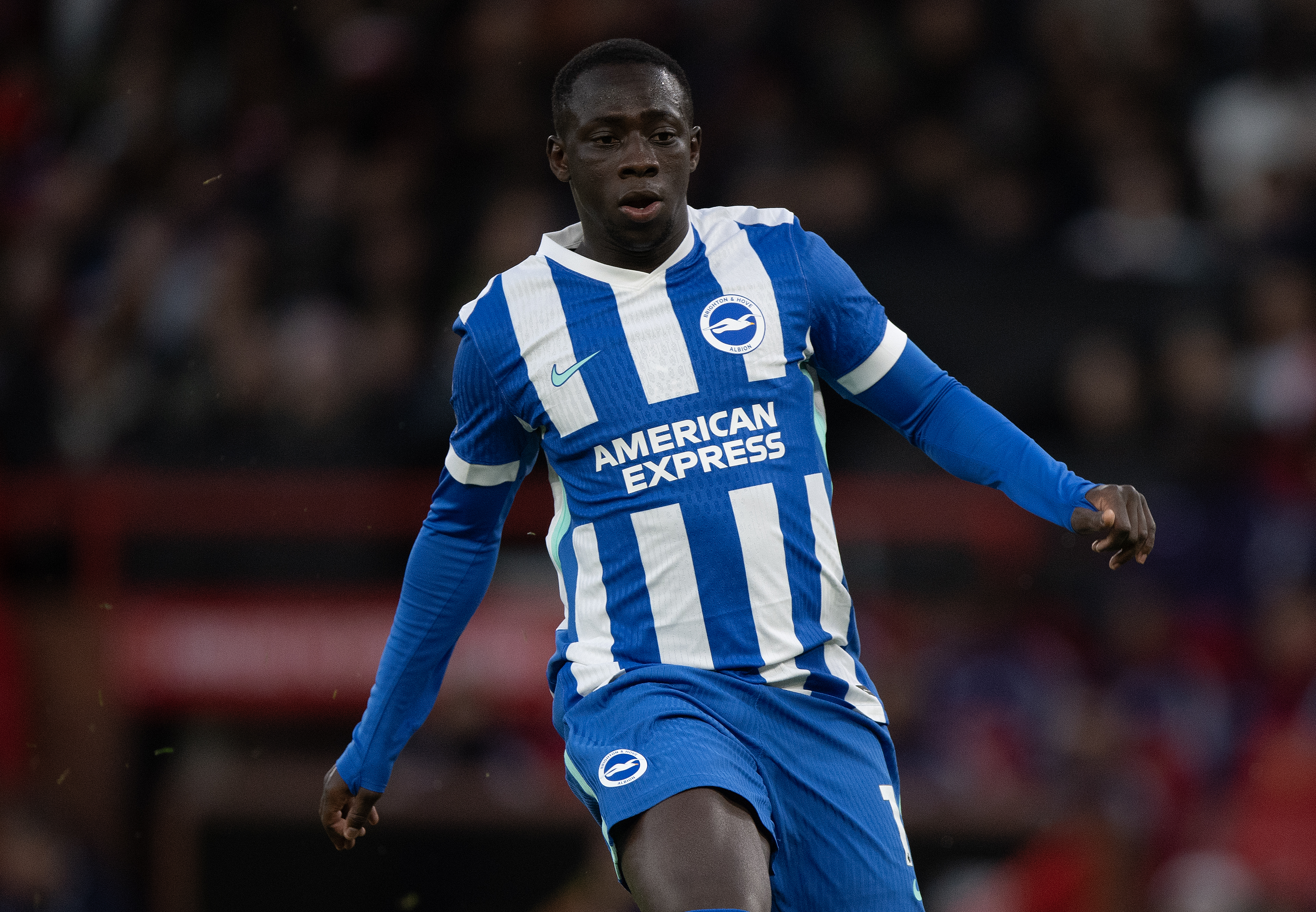 Brighton winger Yankuba Minteh