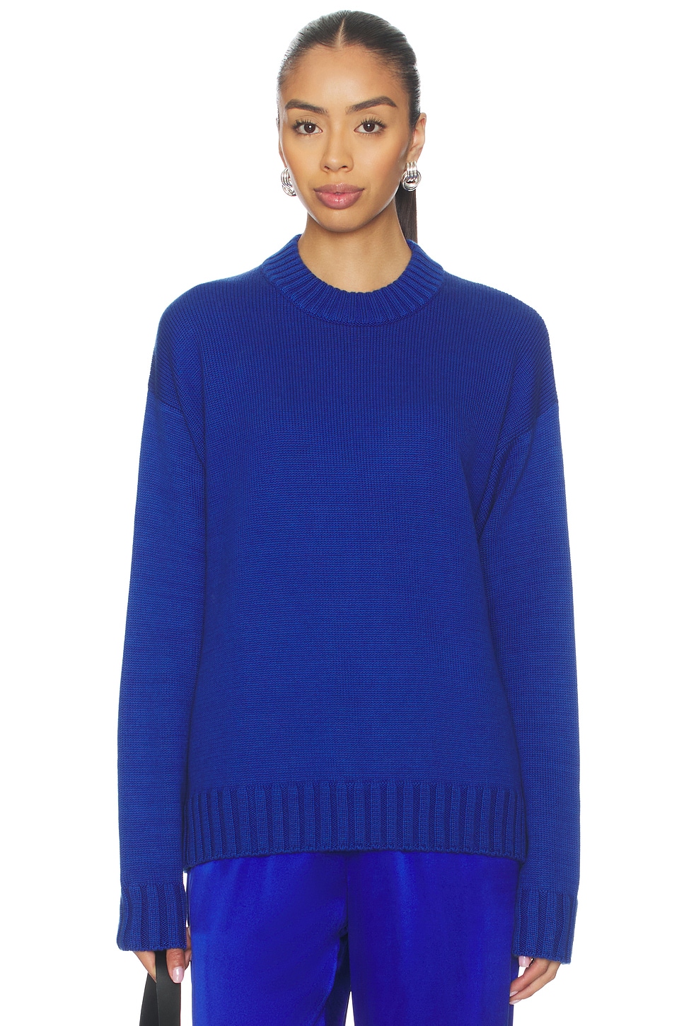 The Cotton Cashmere Crewneck