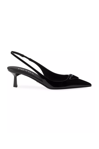 Prada Patent Leather Slingback Pumps