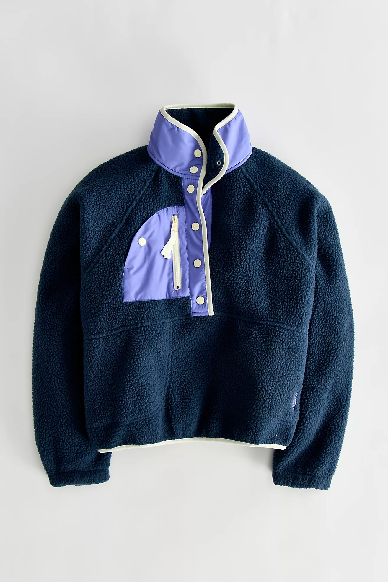 Hit the Slopes Colorblock Fleece Pullover