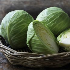 cabbage in basket