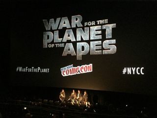 War For The Planet Of The Apes at New York Comic Con