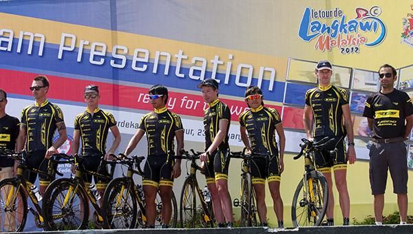 RTS Racing team at the presentations in Kuala Lumpur.