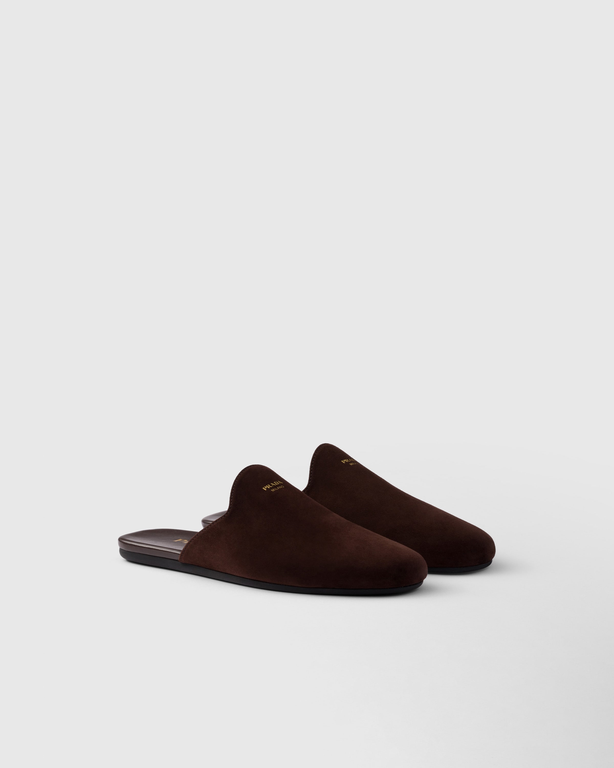 Suede Mules