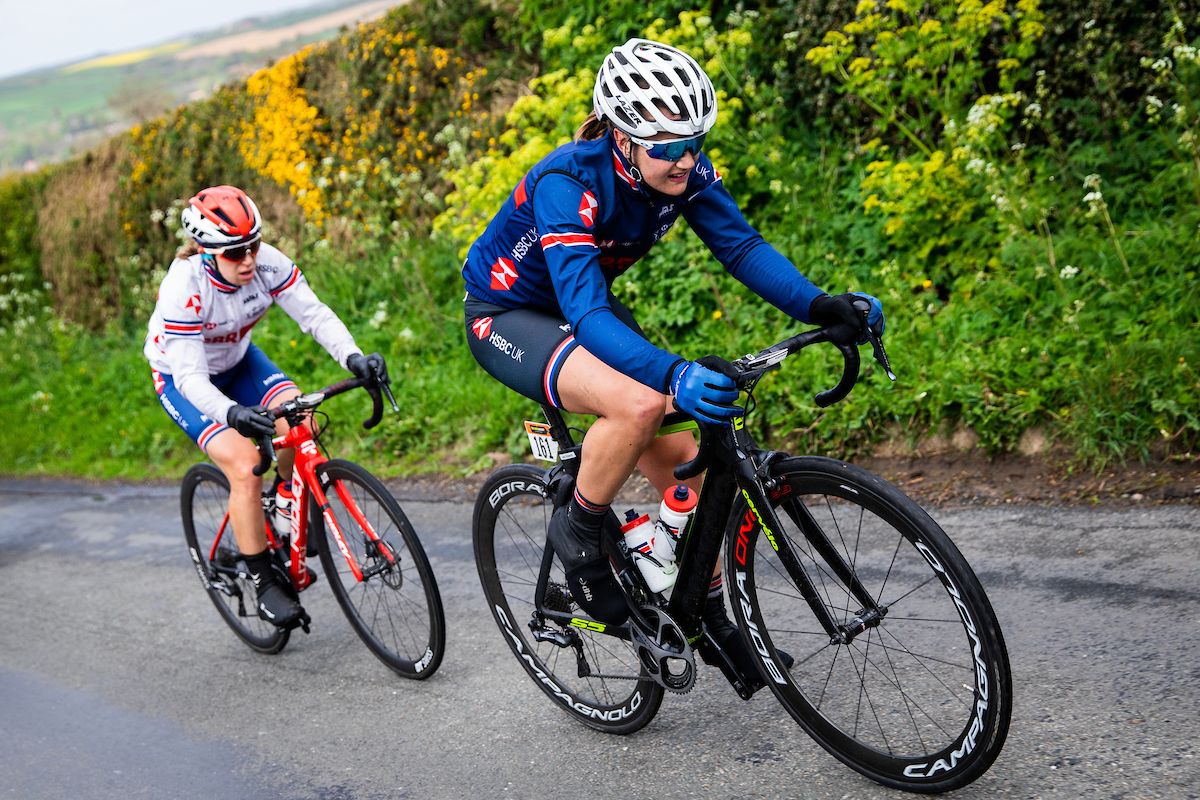 Jessica Roberts (Great Britain) on the attack