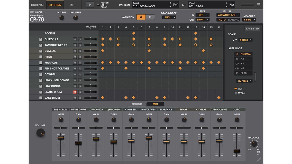 Roland CR-78 plugin