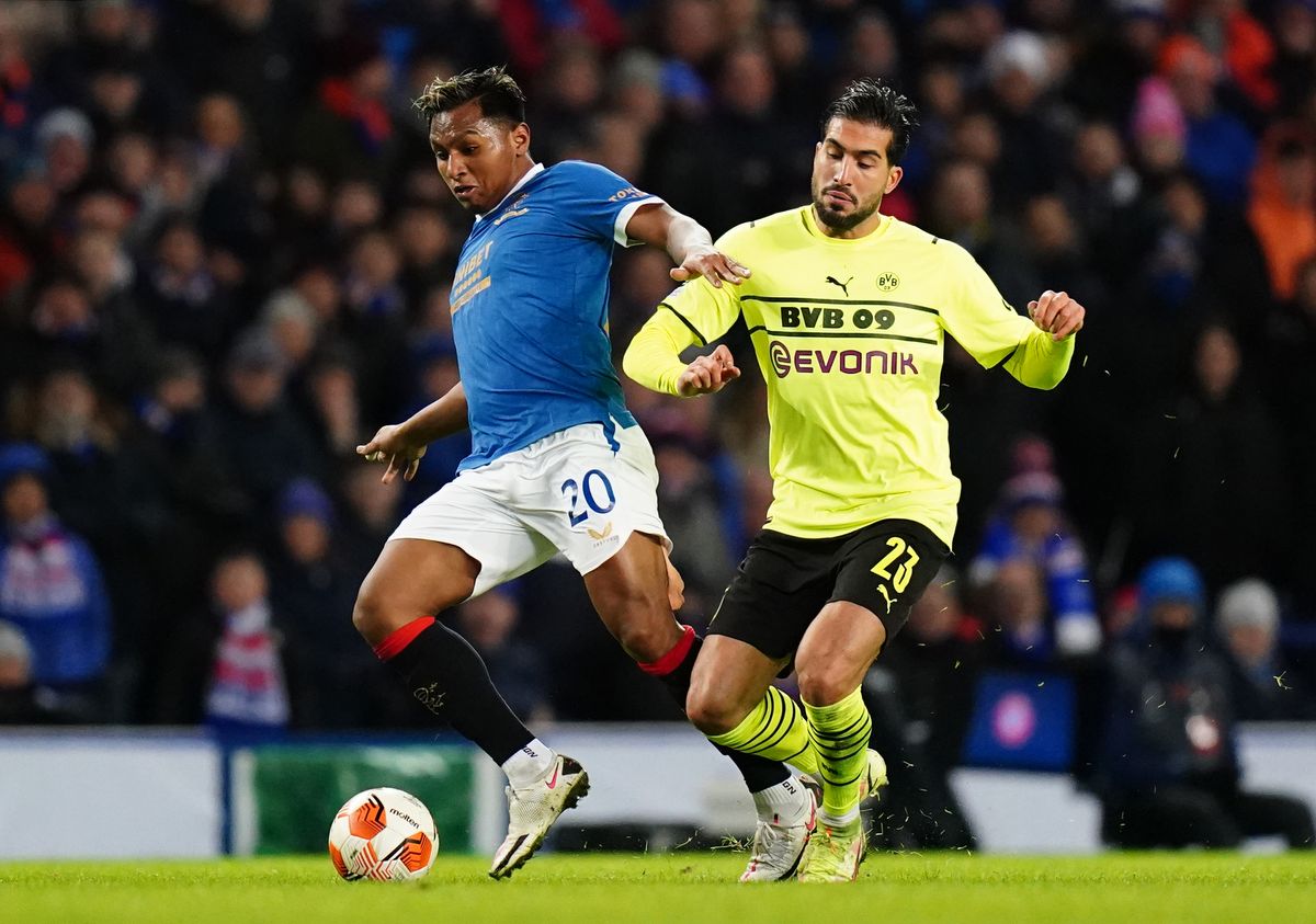 Rangers v Borussia Dortmund – UEFA Europa League – Playoff – Second Leg – Ibrox Stadium