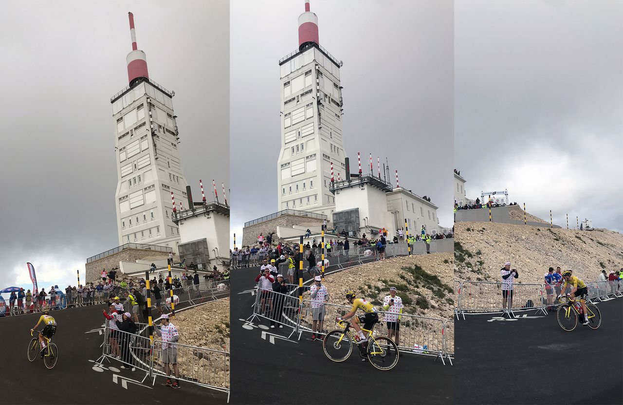 Tadej Pogačar on Mont Ventoux