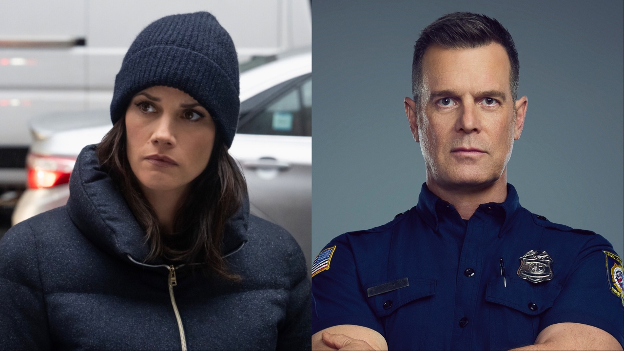 Missy Peregrym in CBS' FBI Season 7 and Peter Krause in ABC's 9-1-1 Season 8