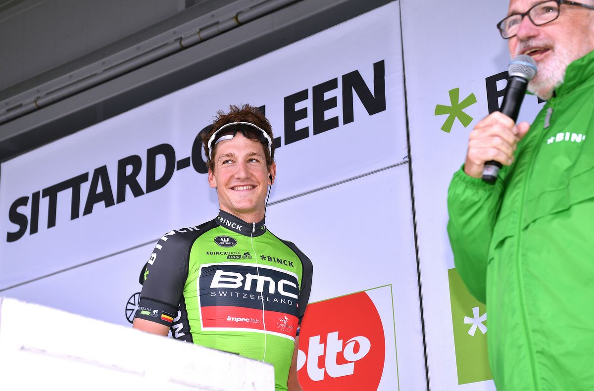 Stefan Kung (BMC) on his last day as race leader