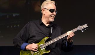 Rich Williams performs with Kansas at Comic-Con International 2017 at the San Diego Convention Center on July 23, 2017 in San Diego, California