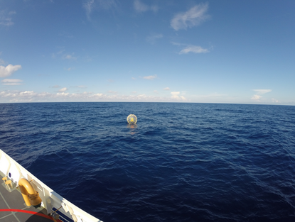 Coast Guard rescues man who tried to 'run' to Bermuda in giant inflatable bubble