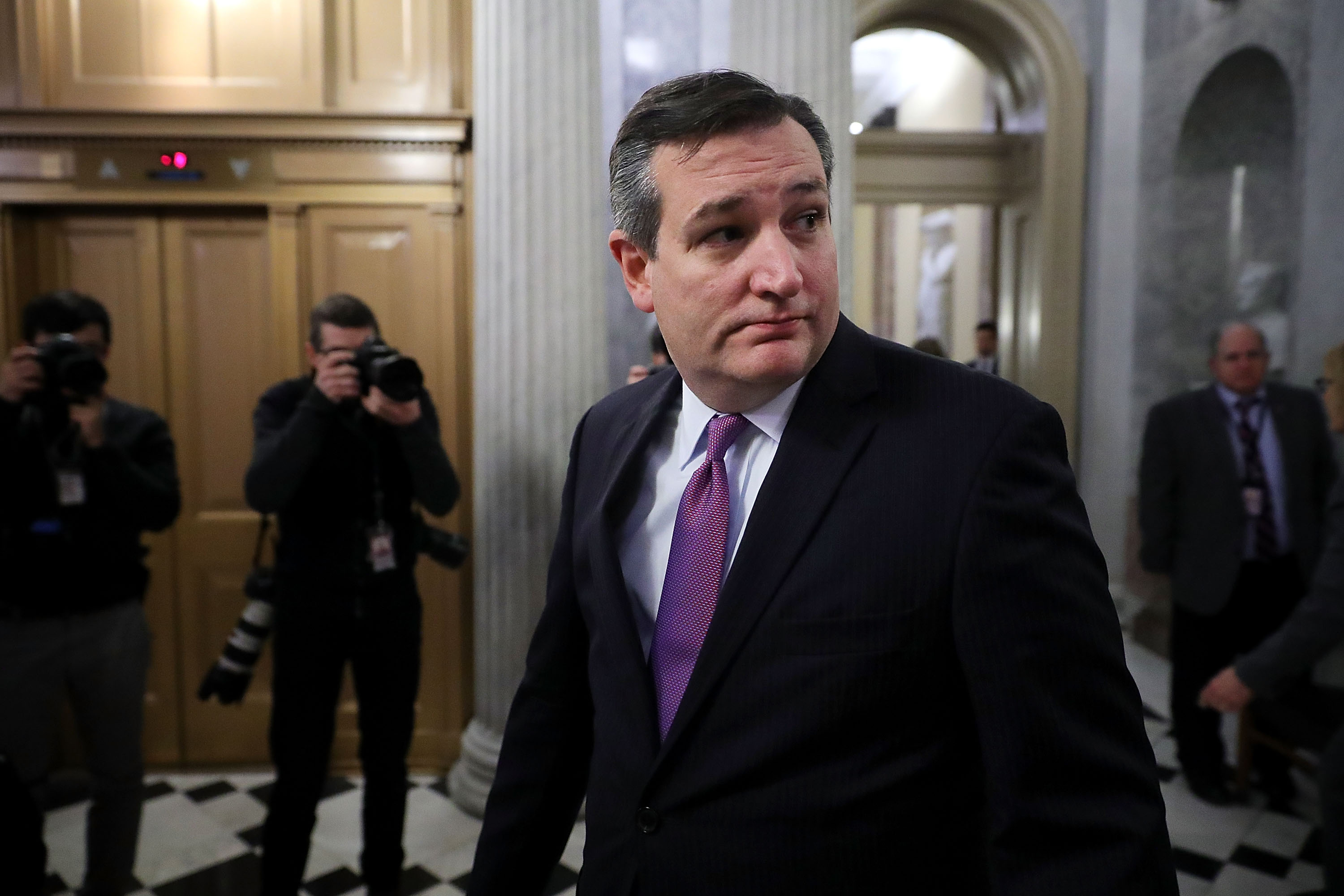 Protesters heckled Ted Cruz out of a restaurant The Week