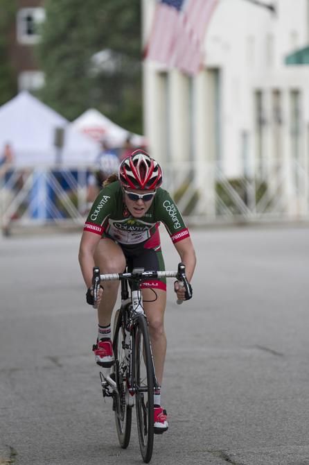 Colavita-Fine Cooking was aggressive during the women's race