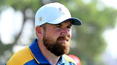 Shane Lowry during his Ryder Cup singles match