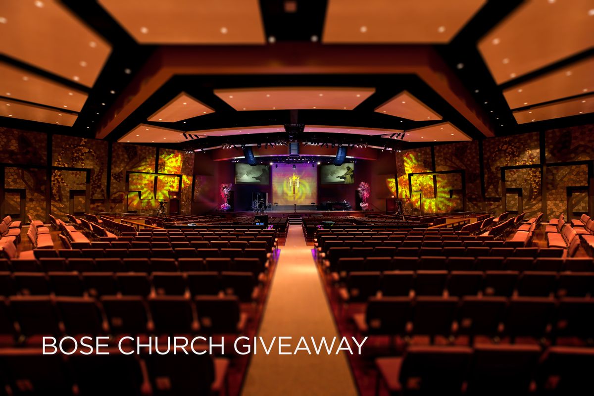  Bose Church is the latest initiative from Bose providing educational audio/video resources to church leaders.