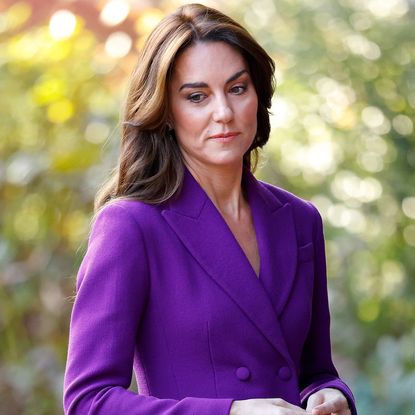 LONDON, UNITED KINGDOM - NOVEMBER 15: (EMBARGOED FOR PUBLICATION IN UK NEWSPAPERS UNTIL 24 HOURS AFTER CREATE DATE AND TIME) Catherine, Princess of Wales arrives at the Shaping Us National Symposium at the Design Museum on November 15, 2023 in London, England. The symposium event, hosted by The Princess of Wales and The Royal Foundation Centre for Early Childhood, brings together leaders and specialists to consider key foundational skills for early childhood which can result in healthy adult lives. (Photo by Max Mumby/Indigo/Getty Images)