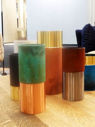Multi-color vases