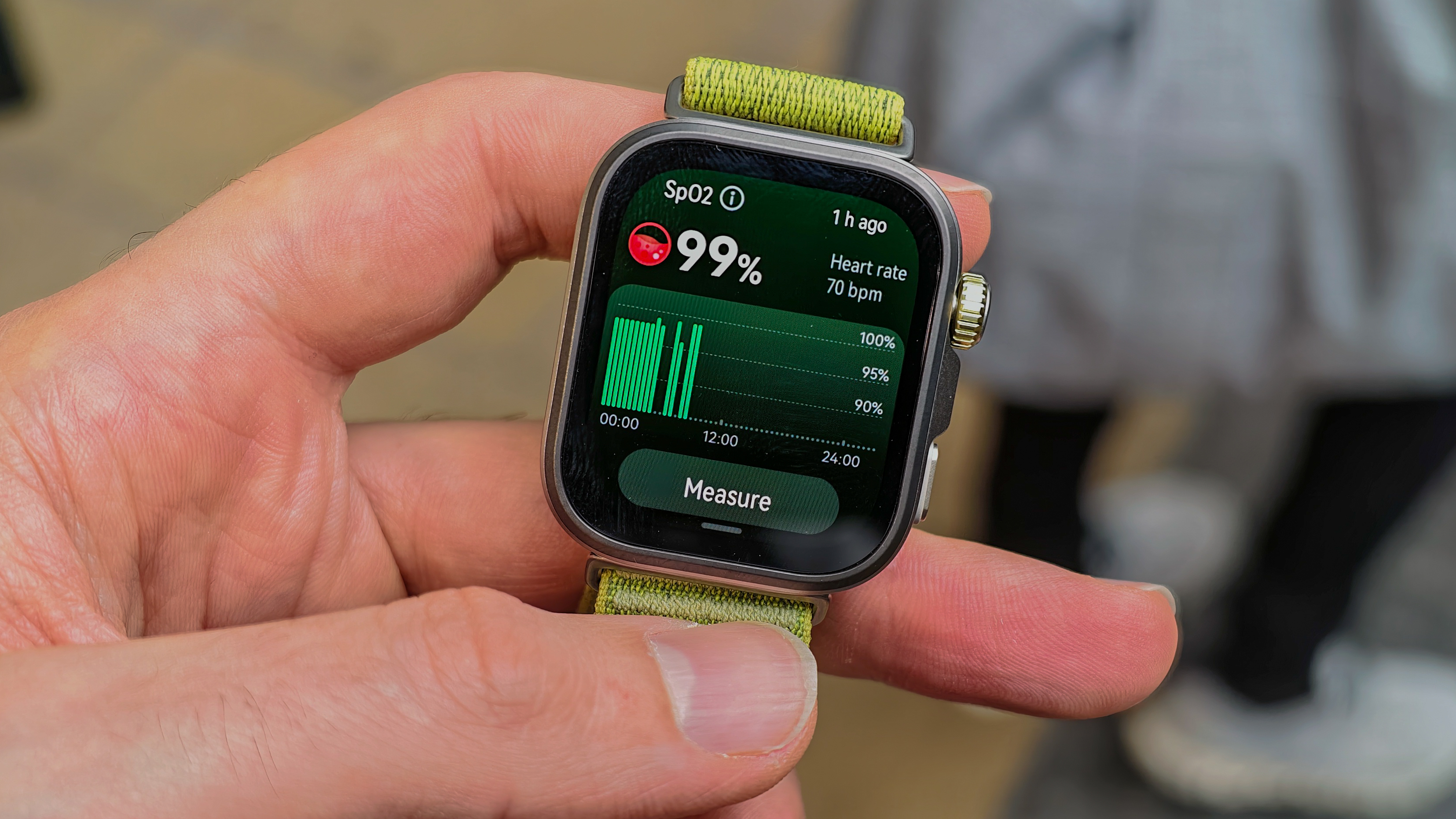 A photo of the Huawei Watch Fit 4 Pro