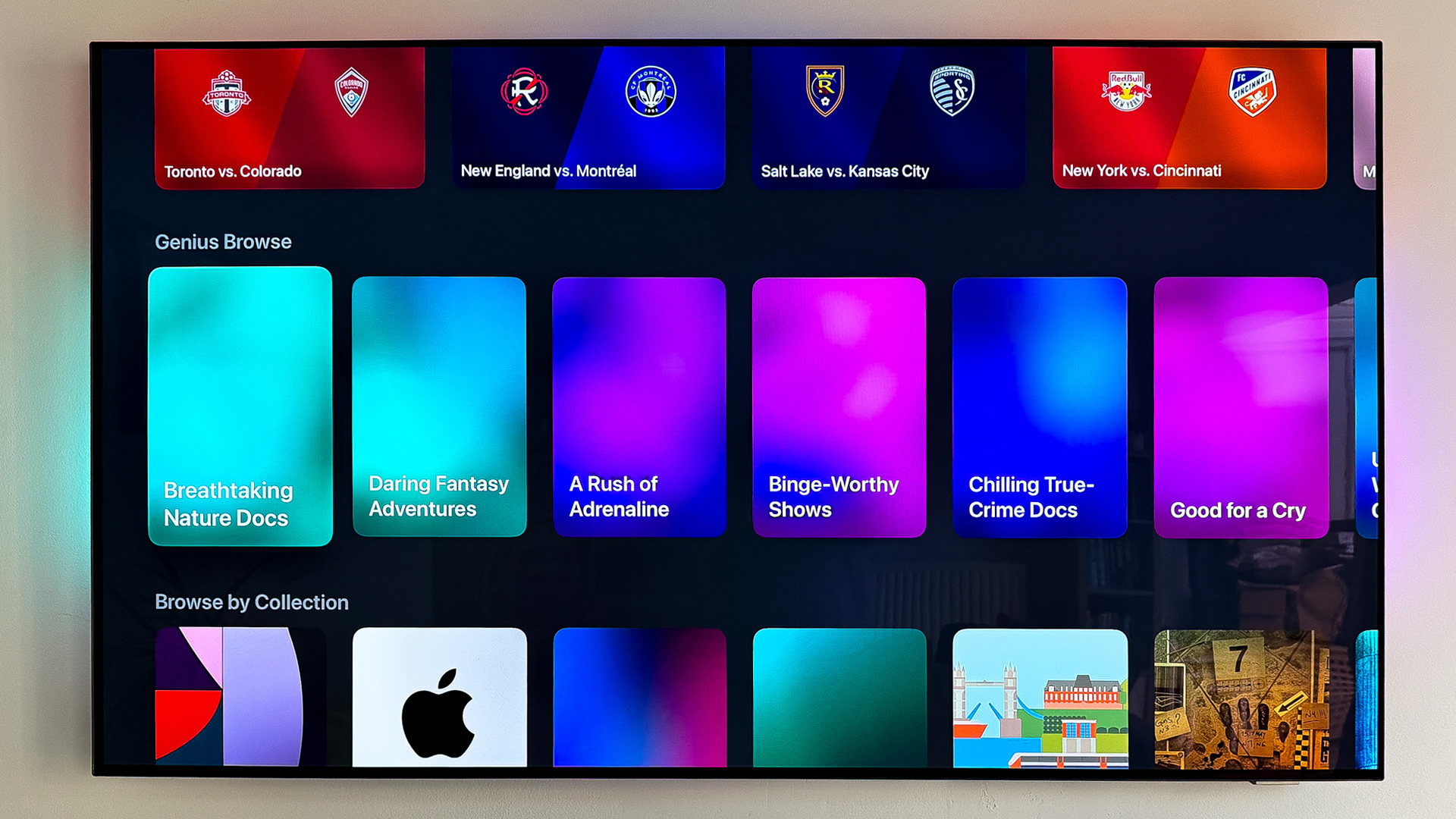 Apple TV homescreen &amp;ndash; tvOS 26.4 update