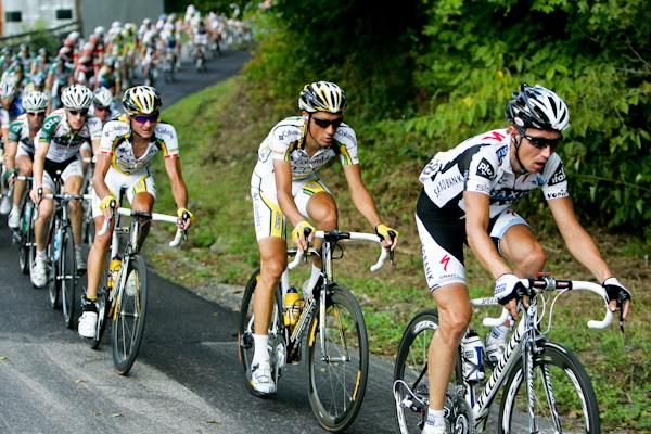Chris Anker Sorensen (Saxo Bank) gets on the front to do some work.