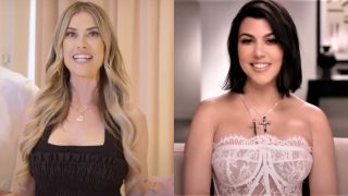 Christina Hall gives HGTV a tour of her home. Kourtney Kardashian on The Kardashians.