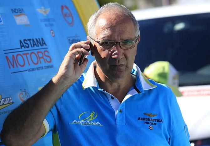 Astana directeur Guiseppe Martinelli