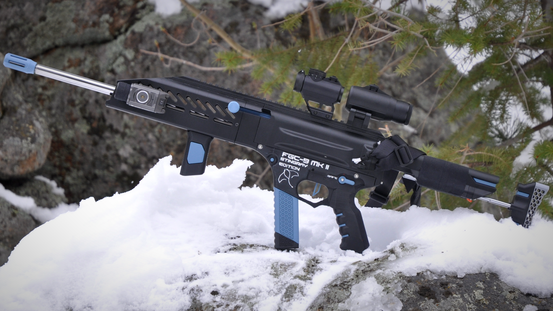 stingray fcg-9 3d-printed gun