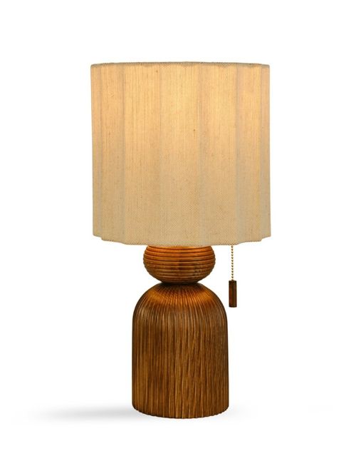 Armitage Table Lamp Walnut