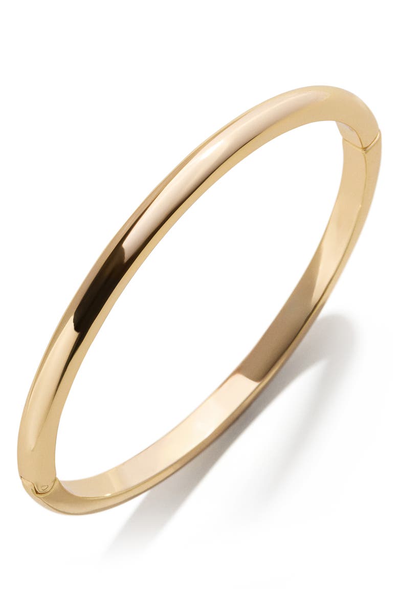 Slim Gold Bangle Bracelet