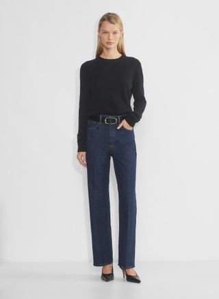 Denim Forum, The Arlo Hi-Rise Straight Jean