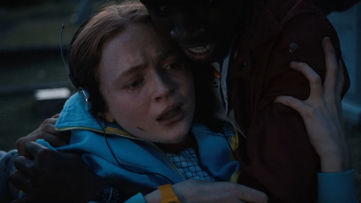 Max (Sadie Sink) in Stranger Things Season 4 listening to Kate Bush