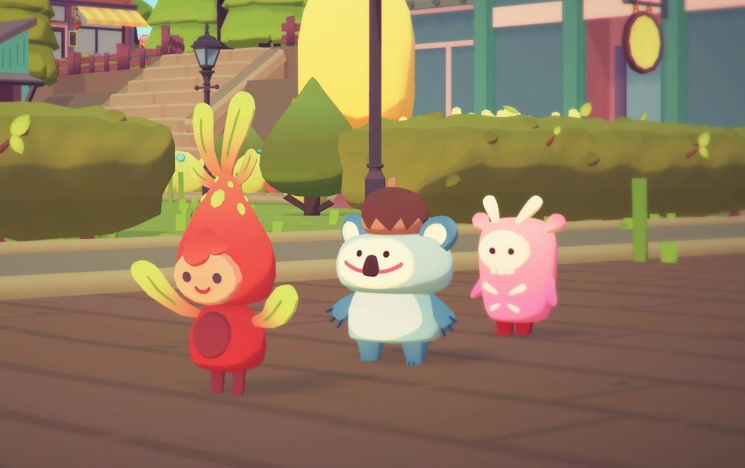 Ooblets on the boardwalk. 