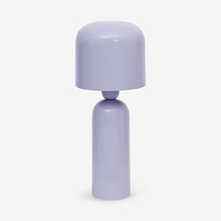 lilac modern table lamp