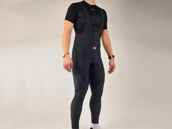 The Capo Limited Edition Roubaix bib tights are fantastically warm with an excellent fit for a windfront piece and a comfortable chamois.