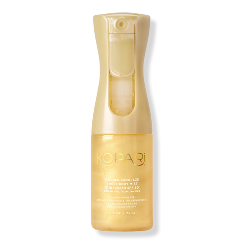 Golden Sunglaze Sheer Body Mist Sunscreen Spf 50