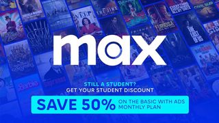 Max's 50% student discount ad banner