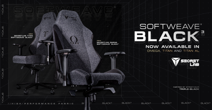 SecretLab SoftWeave Black3