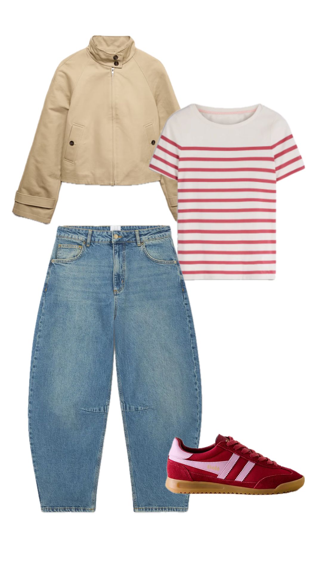 an outfit built around the M&amp;amp;S jacket