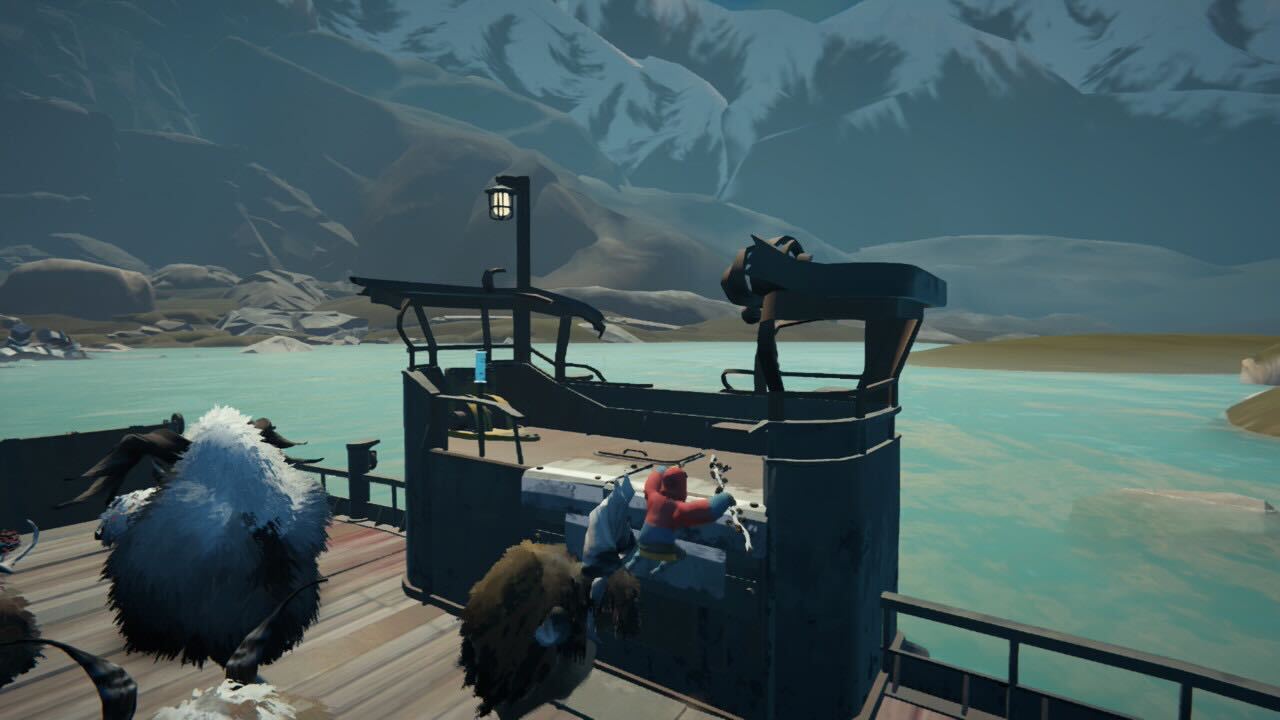 Screenshots from Herdling, played on Switch 2
