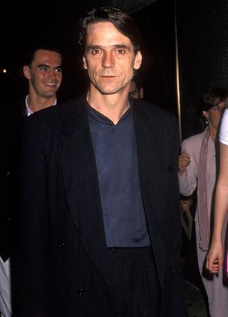 Jeremy Irons at The Lion King premiere.