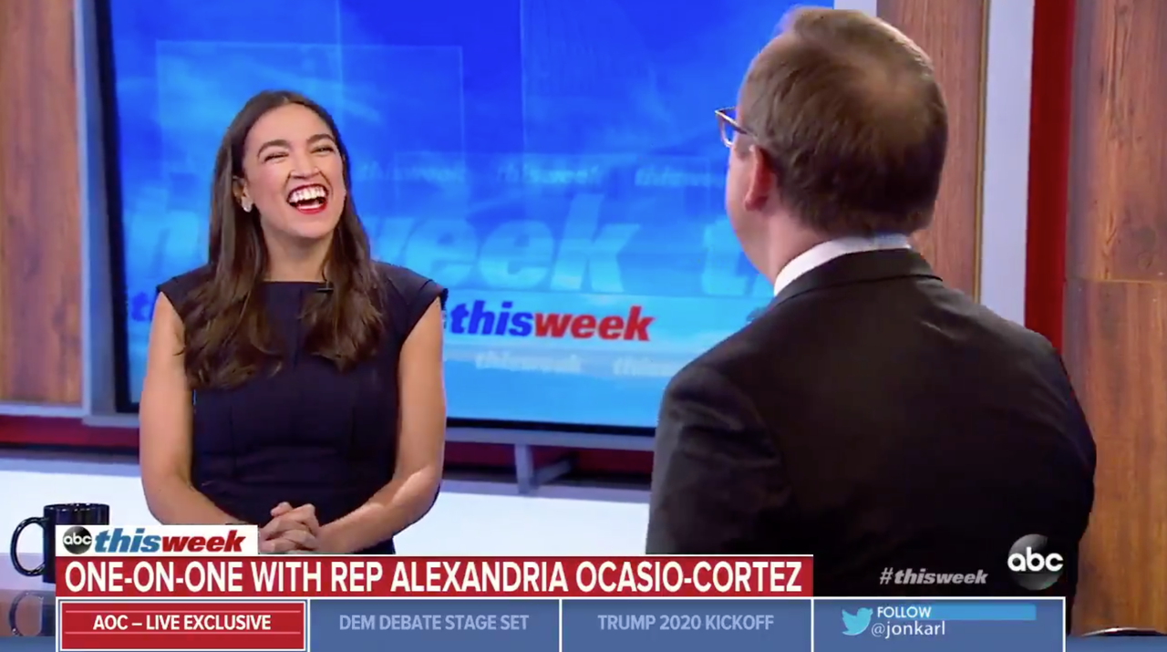 Alexandria Ocasio-Cortez.