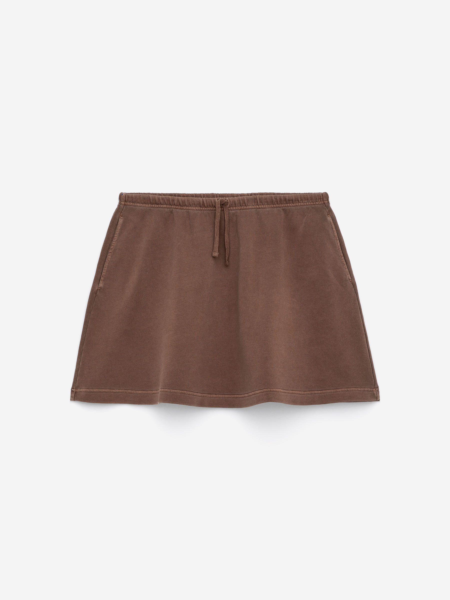 Terry Mini Skirt – Brown – Women – Arket Gb