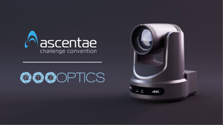 A PTZOptics PTZ camera now distributed by ascentae.