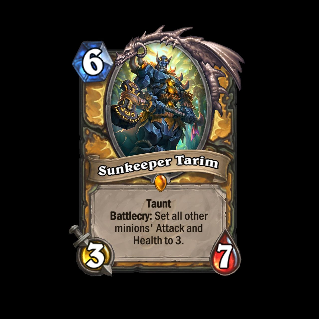 Largely written off pre-release, this Paladin Legendary has proved a surprising powerhouse, with an effect that can swing board states dramatically without being too hard to pull off.