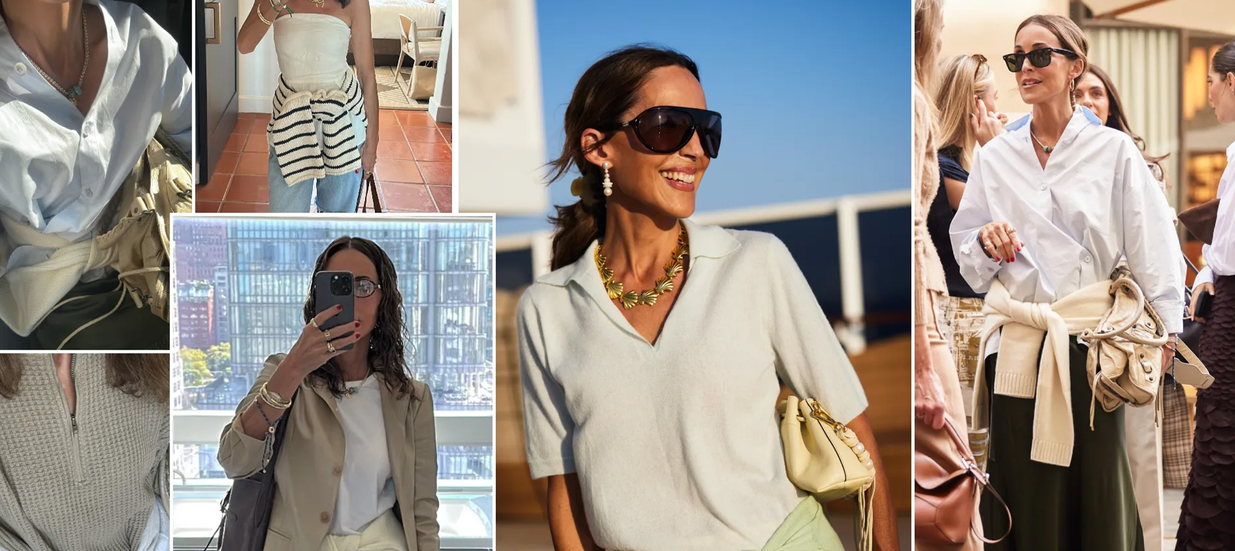 women wearing neutrals lifestyle photos