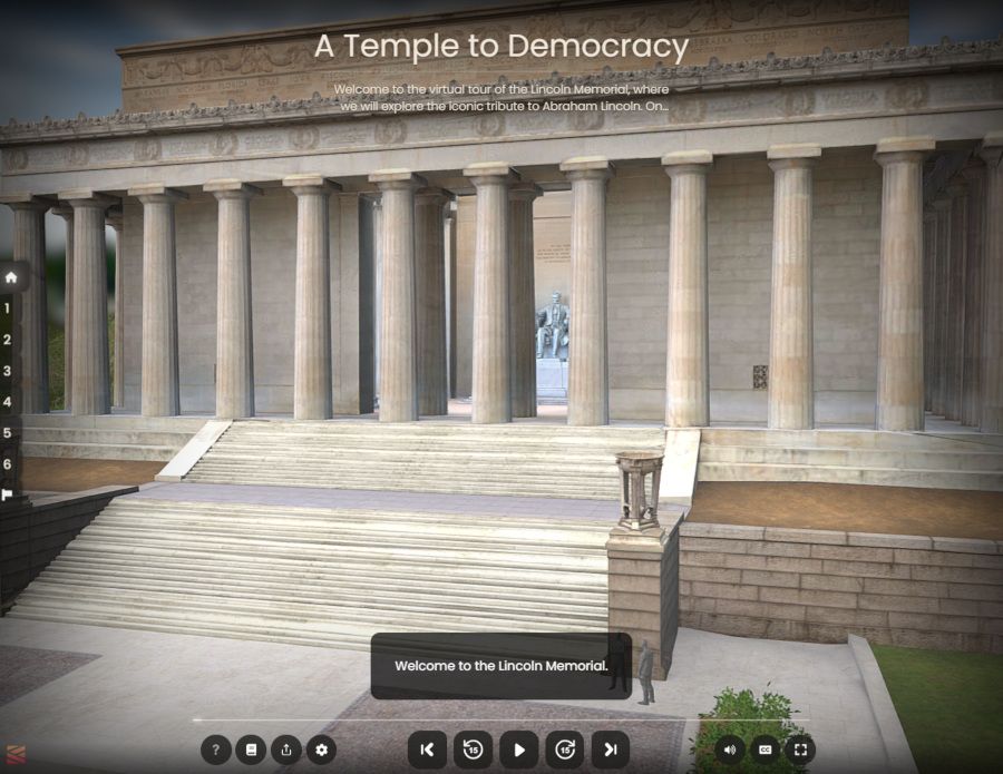 Tapestry Lincoln Memorial Virtual Tour