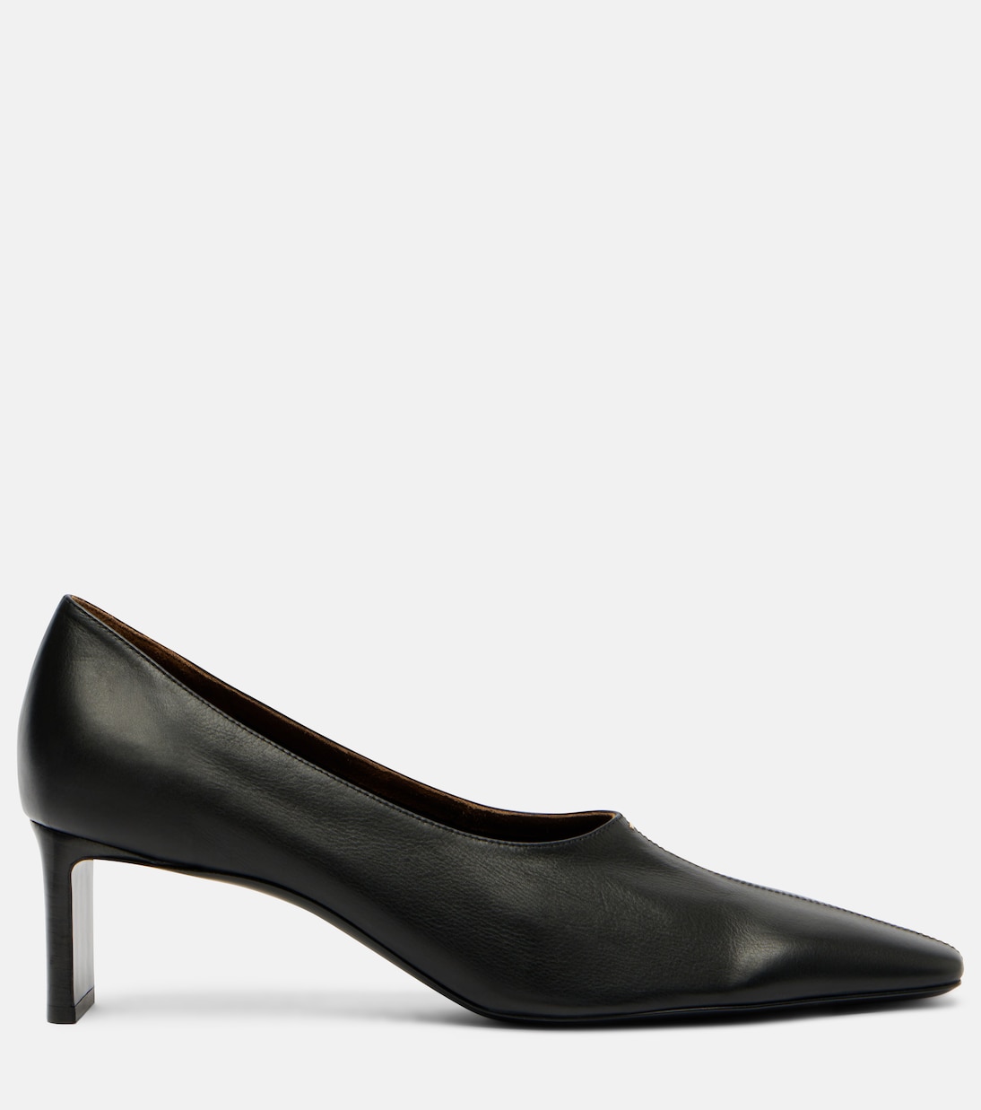 Cecilia Leather Pumps in Black - Khaite