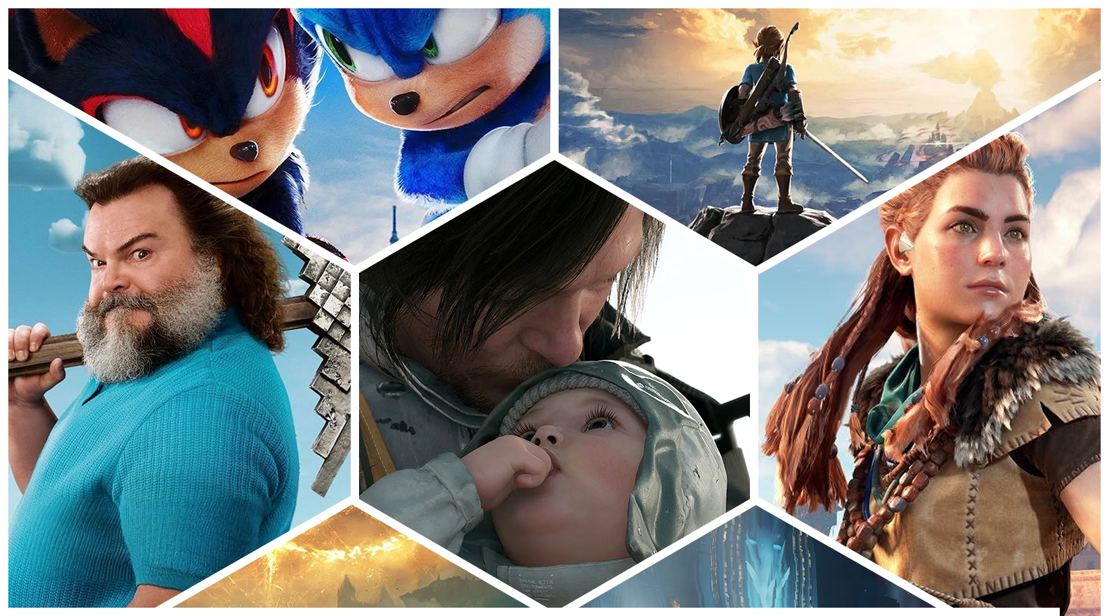 Collage of A Minecraft Movie, Death Standing, and other upcoming movies