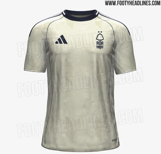 Nottingham Forest 2025/26 away shirt